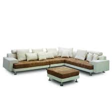 modern style tufted sectional sofa at