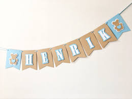 personalized baby shower banners boy