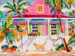 Key West Art Tropical Wall Art Key West