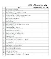 Moving House Template Moving Checklist Template Office Move House