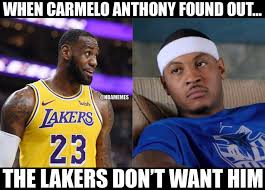 The term is commonly applied to video game and animated characters with large breasts. Nba Memes Lakers Current Status On Carmelo Anthony Facebook