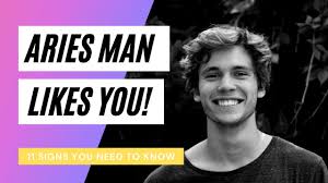 If he gives all his attention to you, and if he talks mainly to you, that means that he is interested. How To Know If Aries Man Likes You 11 Signs Youtube