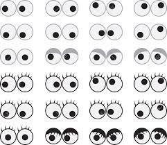 A template is something that establishes or serves as a pattern for reference. Isolated Googly Eyes Male And Female Royalty Free Cliparts Vectors And Stock Illustration Image 17190364