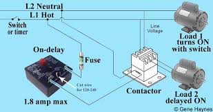 C1, c2, c3 = contatcors (for power & control diagram) o/l = over load relay timers were used in many applications in our day to day life.one can see the timers in washing machines,micro ovens etc. Timer And Contactor Wiring Diagram