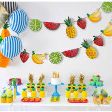 1pc birthday decorations fruit birthday