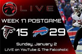 Falcons vs Bills Week 17 Postgame Show ...