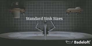common sink sizes: how to choose the