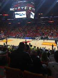 American Airlines Arena Section 117 Home Of Miami Heat