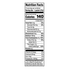 quaker instant oatmeal raisin date