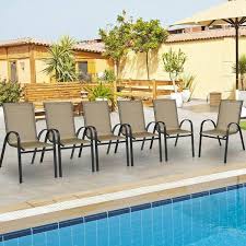 Gymax 6 Piece Patio Outdoor Dining