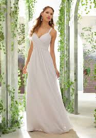 Mori Lee 21608 V Neckline Bridesmaid Dress