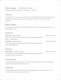45 Free Modern Resume Cv Templates Minimalist Simple