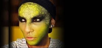 how to create a reptilian lizard makeup