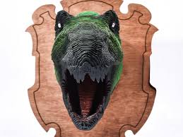 t rex artlayer your 3d cardboard puzzle