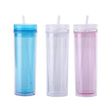 Clear Tumblers With Straws Hot 63