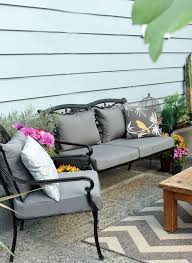 Outdoor Furniture Cushions Iron