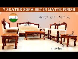 7 seater royal sofa set in matte