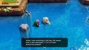 The Pink Bra Restored [The Legend of Zelda: Link's Awakening (Switch)]  [Mods]