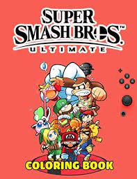 Click on the image to view the super smash brothers coloring page. Amazon Com Super Smash Bros Coloring Book Over 50 Coloring Pages About Super Smash Bros Exclusive Artistic Illustrations For Girls And Boy Of All Ages 9798671103069 Shirley Sipes Libros