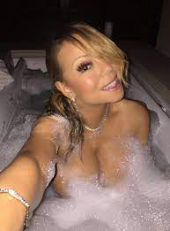 Mariah Carey Takes Bubble Bath in Diamonds and Nothing Else
