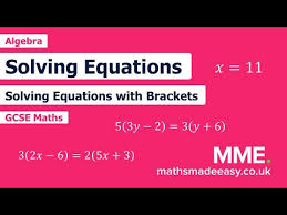 Solving Equations Worksheets Questions