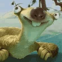 This last act wanted carl and frank to kill him, so they chased sid to his de. Ice Age Sloth Gifs Tenor