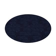 carpet lake dark blue round