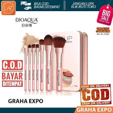 bioaqua set make up beauty brush 7 in 1