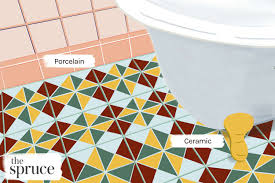 porcelain tile vs ceramic tile
