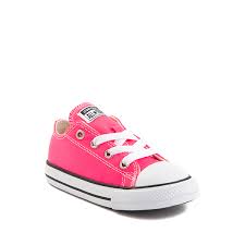 converse inf c t a s ox infants cal shoes infant s size 5 pink