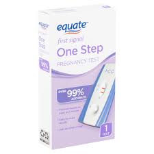 Equate First Signal One Step Pregnancy Test 1 Count Walmart Com