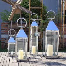 Candle Holder Lanterns Stainless Steel