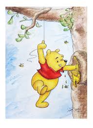 Winnie The Pooh 5x7 Print