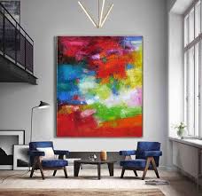 Colorful Abstract Wall Art Print Canvas