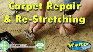 best carpet repair stretching re