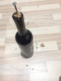 Make sure any wrapping around the cork is removed before you place it into your shoe. To Open A Bottle Of Wine Without A Corkscrew Therewasanattempt