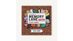 personalised 60th birthday memory lane