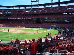 Busch Stadium Seat Views Section By Section