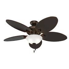 Hunter Fan 52 5 Blade Standard Ceiling Fan With Pull Chain And Light Kit Included Reviews Wayfair