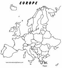 Color an editable map, fill in the legend, and download it for free to use in your project. Blank Map Of Europe Printable Outline Map Of Europe