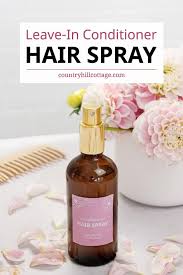 diy leave in conditioner spray for all