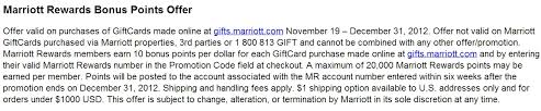 Check spelling or type a new query. Marriott Gift Card Bonus Offer 10 Points Per Each Dollar Loaded Loyaltylobby