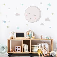 Vinyl Decoration For Babies Full Moon