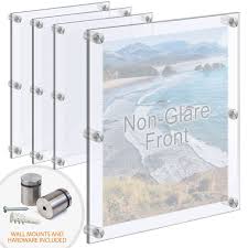 Acrylic Poster Frames With Standoffs