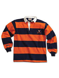 barbarian rugby shirt with orange