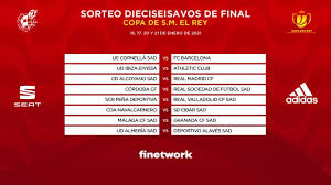 Spanish copa del rey third round. Sorteo Copa Del Rey Partidos Y Eliminatorias De Dieciseisavos As Com