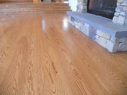 red oak makes for a striking wood floor