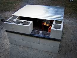 Cinder Block Fire Pit Diy Fire Pit