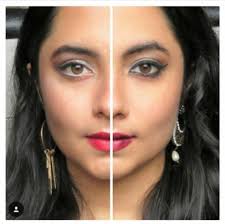 indian vs american makeup look