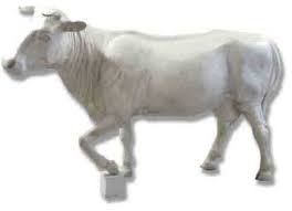 Cow Life Size Leg Up Garden Animal